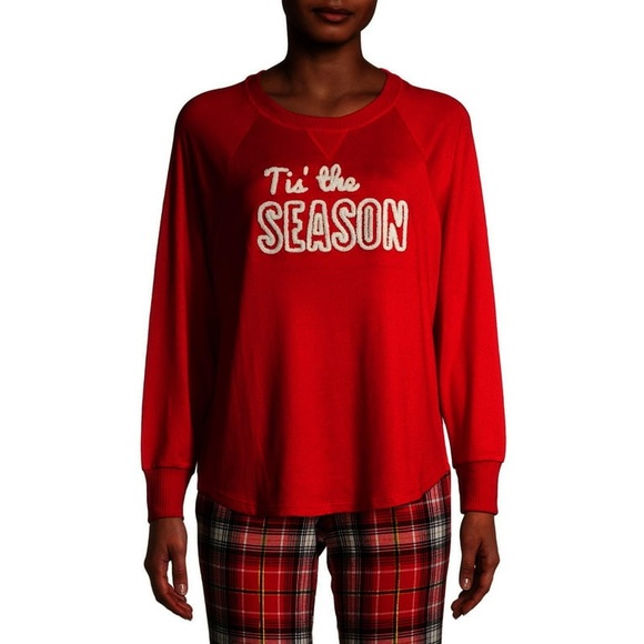 Secret Treasures Other - Secret Treasures Medium (8-10) Tis’ the Season Sleepwear Top